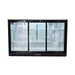 AG Three Sliding Door Bar Fridge - Black Body & Doors 320L - BEER3-SD