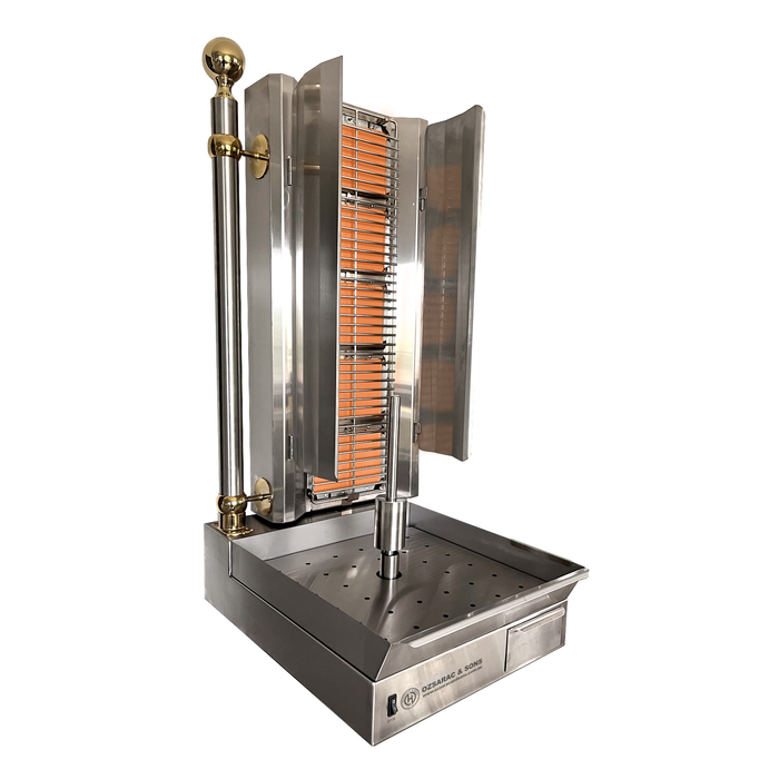 Ozsarac & Sons Semi-Automatic Kebab Machine 5 Burners - HO5BMS