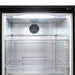 AG Single Door Bar Fridge - Black Body & Doors 126L - BEER1