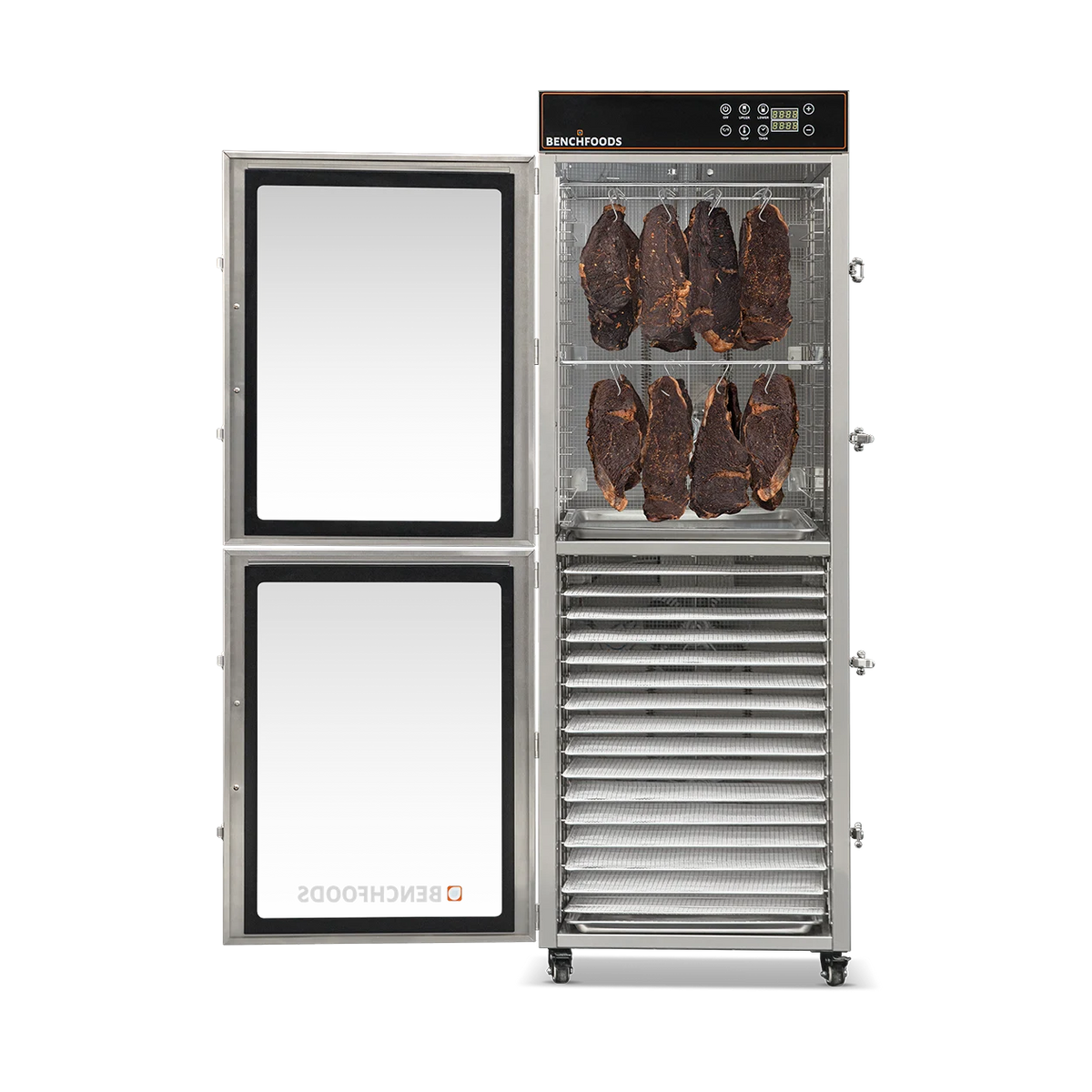 BenchFoods 120 Hook / 32 Tray Vertical Biltong Maker Bundle - 32VCUDG