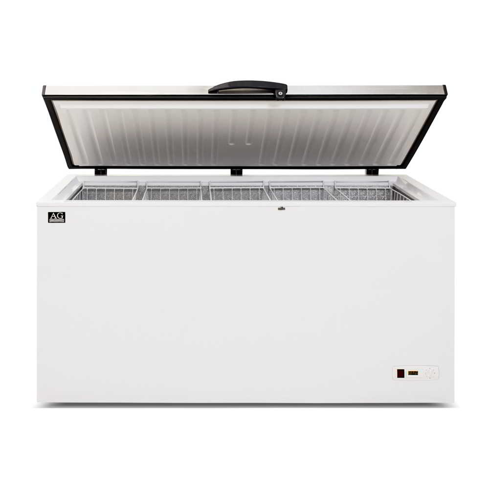 AG Stainless Lid Chest Freezer 450L - BD550S
