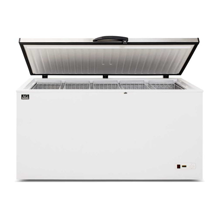 AG Stainless Lid Chest Freezer 450L - BD550S