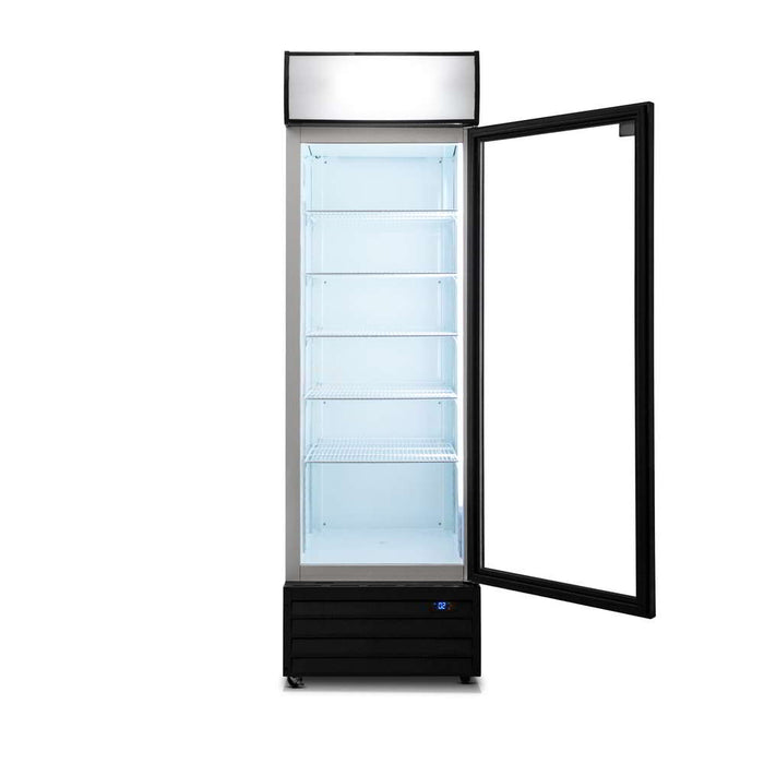 AG Single Door Upright Display Fridge - Glass Door 420L - CU420TNG