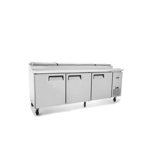 Atosa 3 Door Pizza Prep Table Fridge 2362 MM - MPF8203