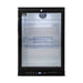 AG Single Door Bar Fridge - Black Body & Doors 126L - BEER1