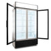 AG Double Door Upright Display Fridge - Glass Door 800L - CU800TNG