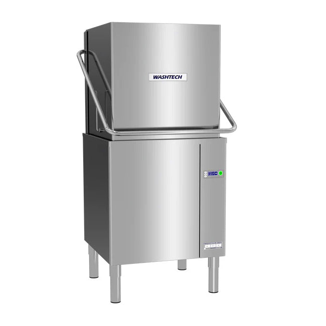 Washtech Premium Passthrough Dishwasher - 500mm Rack - AL