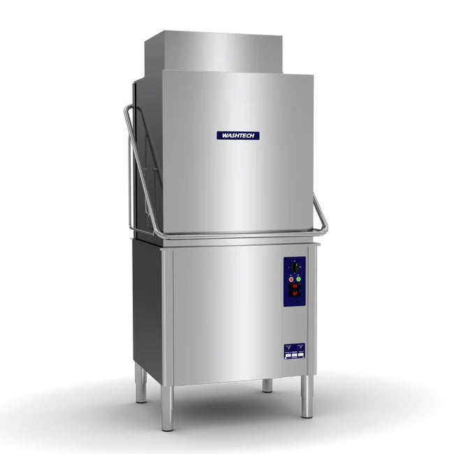 Washtech Passthrough Warewasher with Heat Recovery Unit - 500mm x 600mm Rack - AL8C