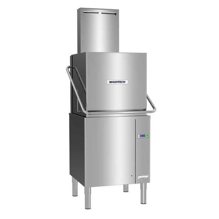 Washtech Premium Passthrough Dishwasher with Heat Recovery Unit - 500mm Rack - ALC
