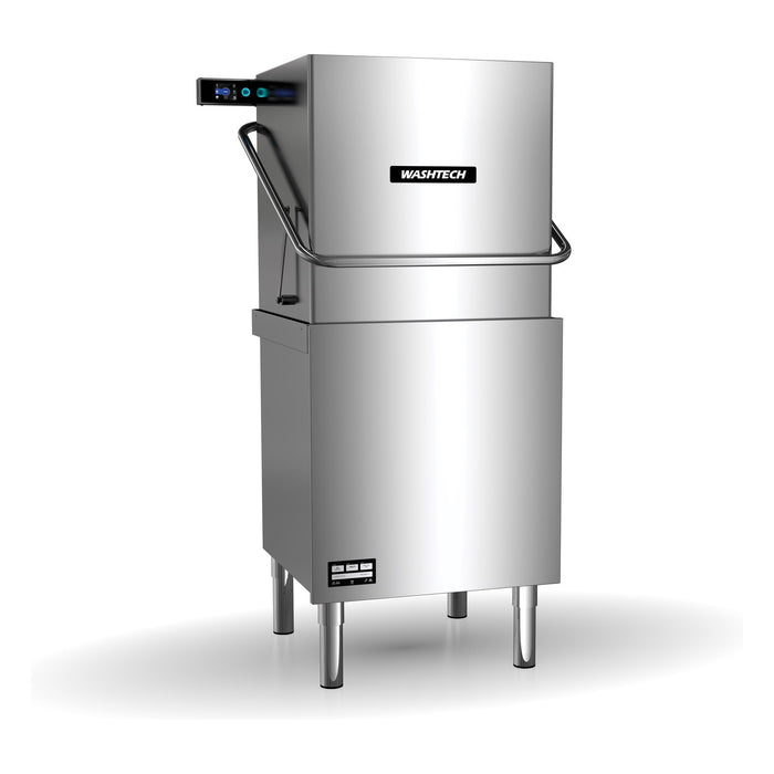 Washtech Professional High Capacity Passthrough Dishwasher - 600mm Rack - AL
