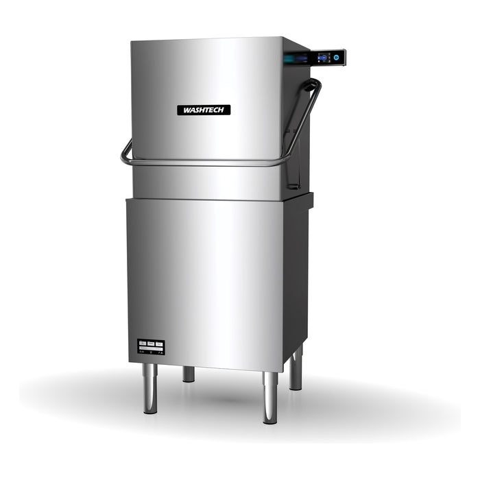 Washtech Professional High Capacity Passthrough Dishwasher - 600mm Rack - AL