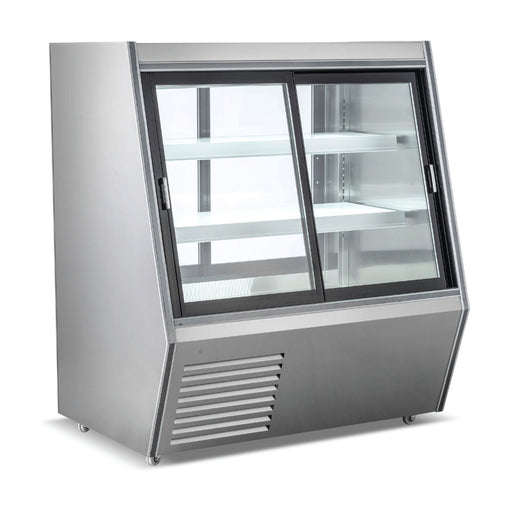 Bonvue Dual-Access Refrigerated Deli, Meat and Seafood Display Case - AMS-12DD