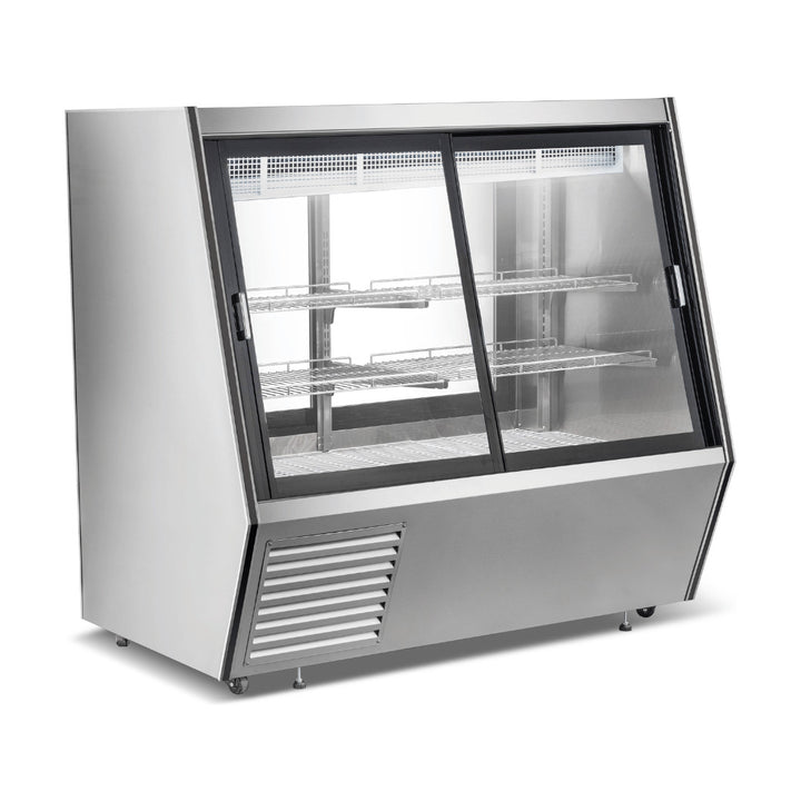 Bonvue Dual-Access Refrigerated Deli, Meat and Seafood Display Case - AMS-15DD