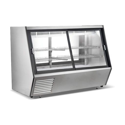 Bonvue Dual-Access Refrigerated Deli, Meat and Seafood Display Case - AMS-21DD