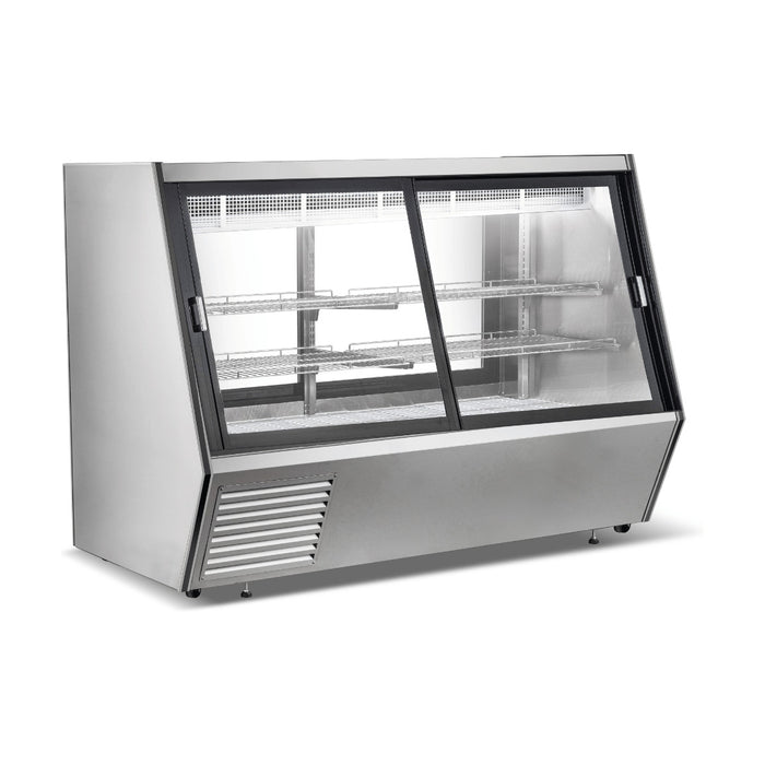 Bonvue Dual-Access Refrigerated Deli, Meat and Seafood Display Case - AMS-21DD