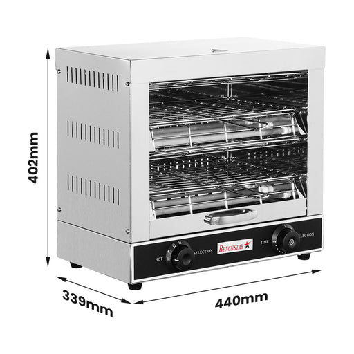 Benchstar Toaster / Griller / Salamander - AT-360BE