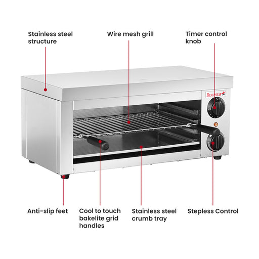Benchstar Toaster / Griller / Salamander - AT-936E