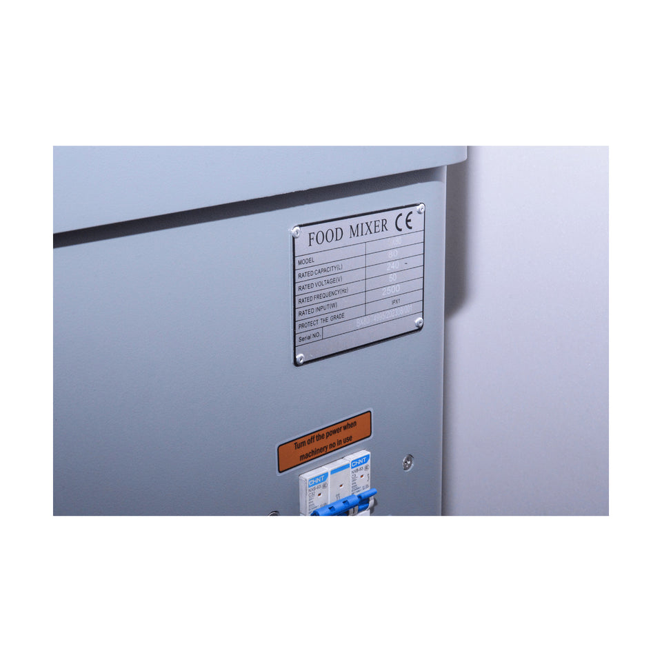 Tyrone Heavy Duty Planetary Mixer 80L – B80GX
