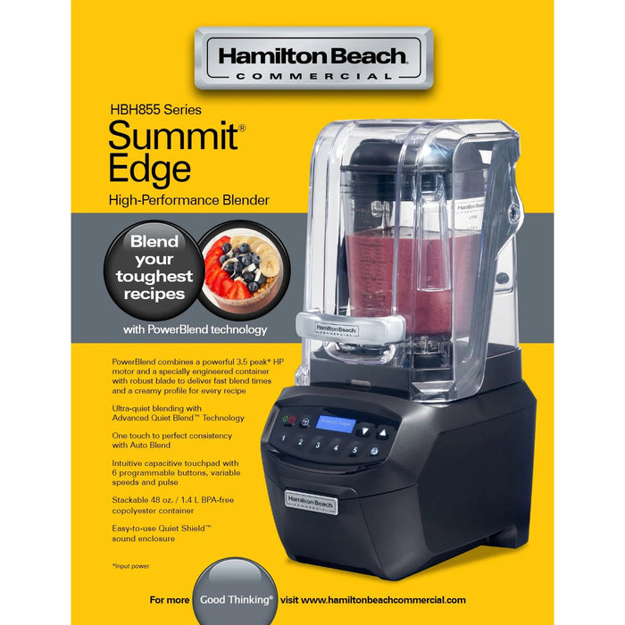 Hamilton Beach Summit Edge Blender - BBS0855