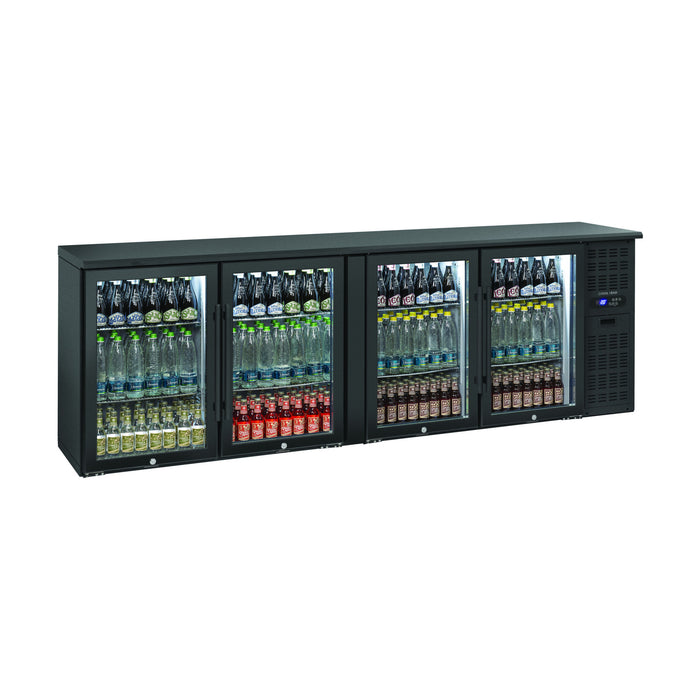 Anvil 4 Door, Glass , Back Bar - BBZ0400