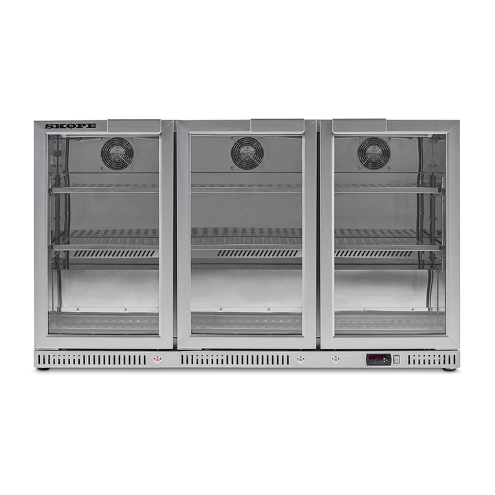 SKOPE Ascend Three Glass Door Bar Cooler 203L - BC.3.GSW