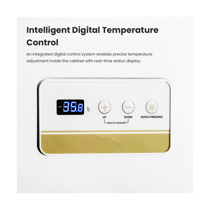 Thermaster Chest Freezer with Stainless Steel Lid 750L - BD750F