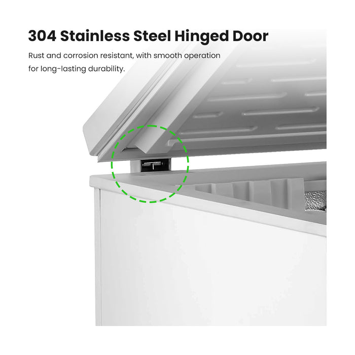 Thermaster Chest Freezer with Stainless Steel Lid 750L - BD750F