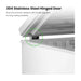 Thermaster Chest Freezer with Stainless Steel Lid 750L - BD750F