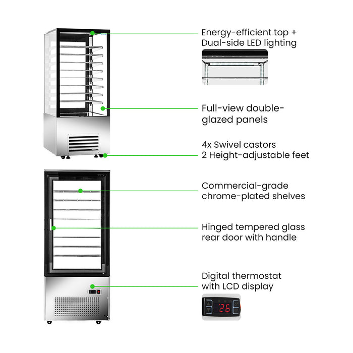 Bonvue Ambient Bakery Display Cabinet - BDC-510