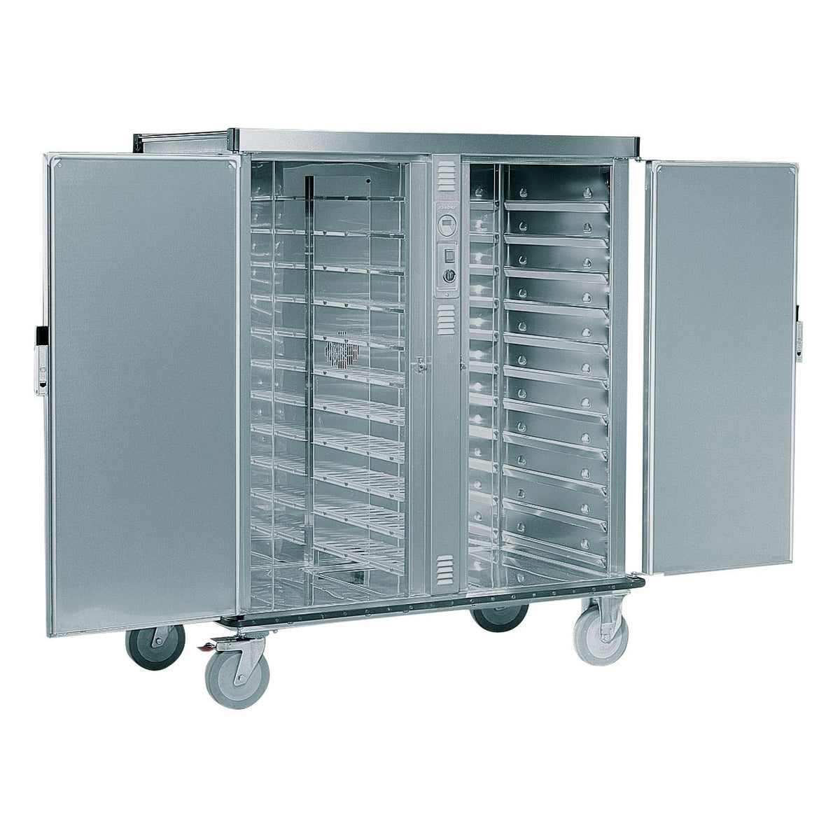 Rieber 2 x 11 x 2/1 GN Banquet Trolley - Cooled - BKW-KF2
