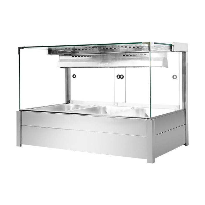 Bonvue Square Countertop Wet & Dry Bain Marie - BM11SC