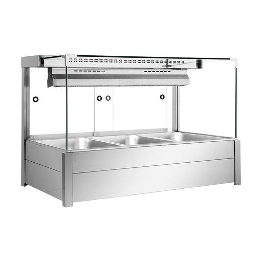 Bonvue Square Countertop Wet & Dry Bain Marie - BM11SC