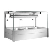 Bonvue Square Countertop Wet & Dry Bain Marie - BM11SC