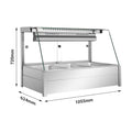 Bonvue Angled Countertop Wet & Dry Bain Marie - BM11TC