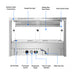 Bonvue Angled Countertop Wet & Dry Bain Marie - BM11TC