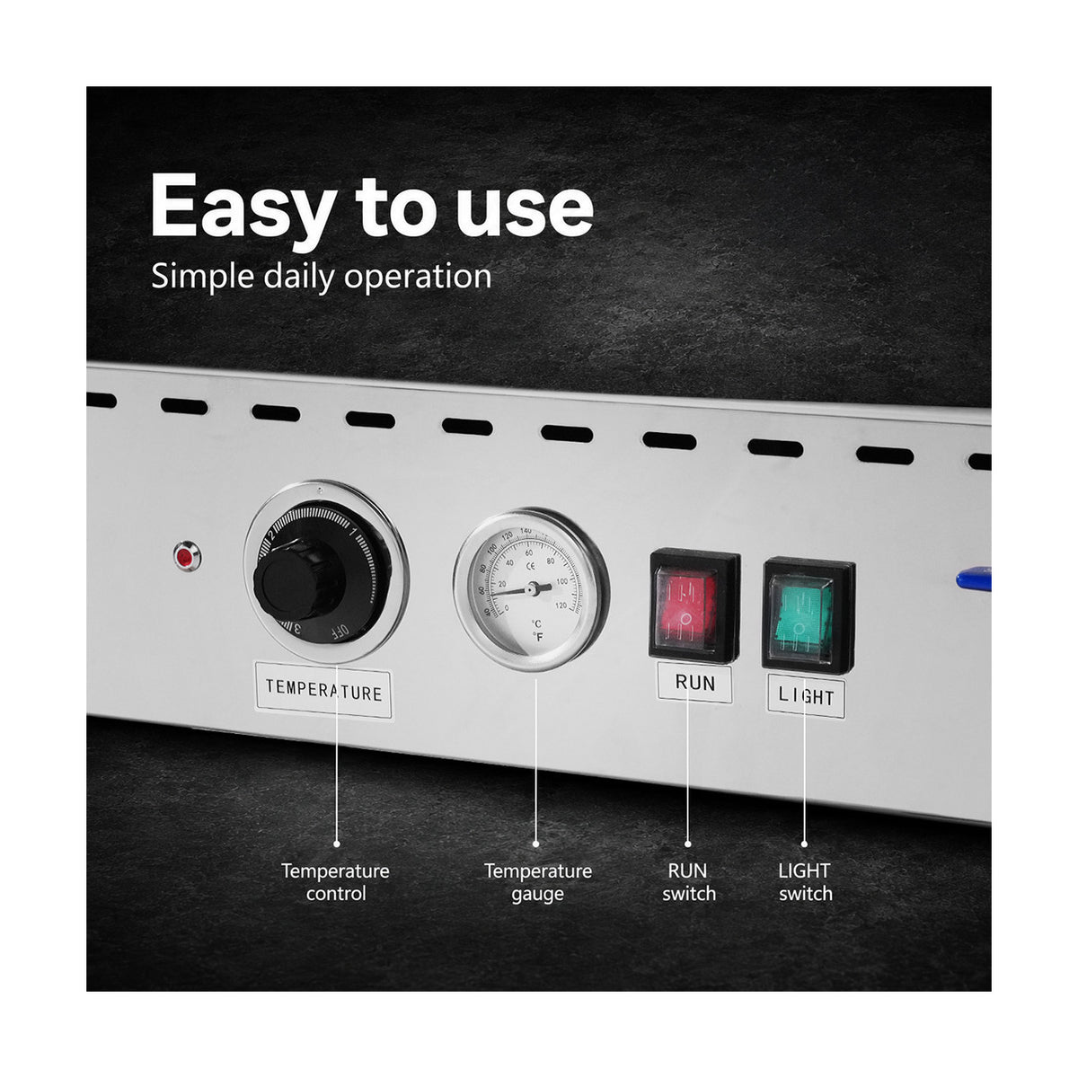 Bonvue Angled Countertop Wet & Dry Bain Marie - BM11TC