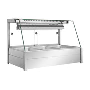 Bonvue Angled Countertop Wet & Dry Bain Marie - BM11TC