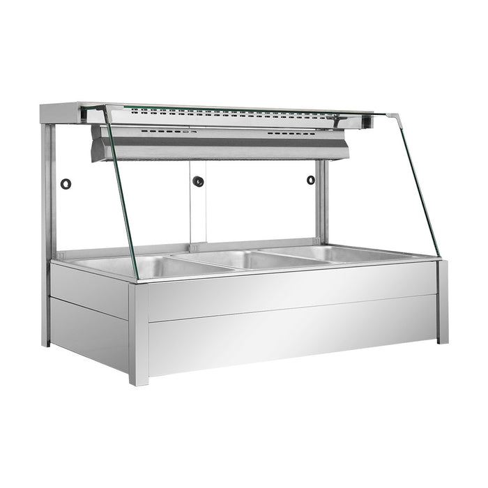 Bonvue Angled Countertop Wet & Dry Bain Marie - BM11TC