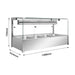 Bonvue Square Countertop Wet & Dry Bain Marie - BM14SC