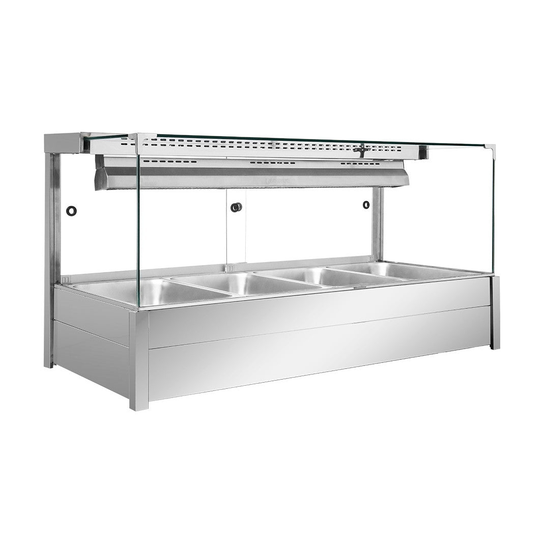 Bonvue Square Countertop Wet & Dry Bain Marie - BM14SC