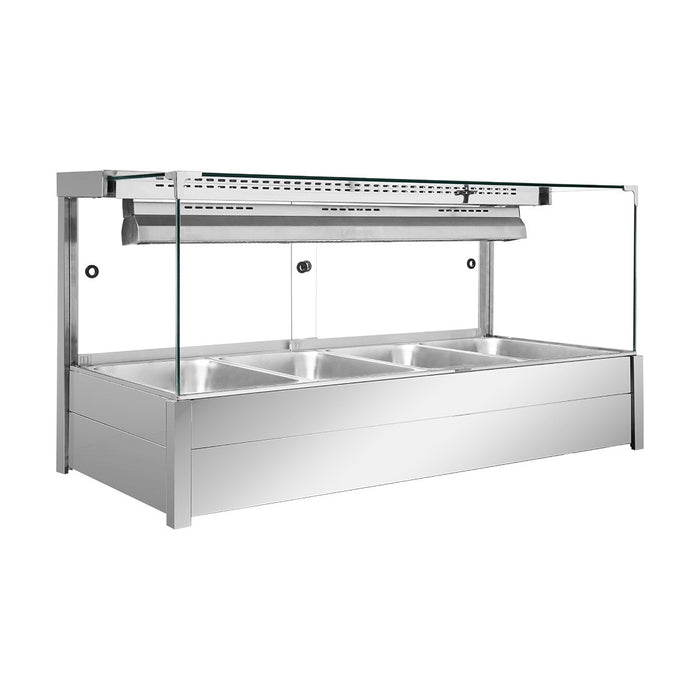 Bonvue Square Countertop Wet & Dry Bain Marie - BM14SC