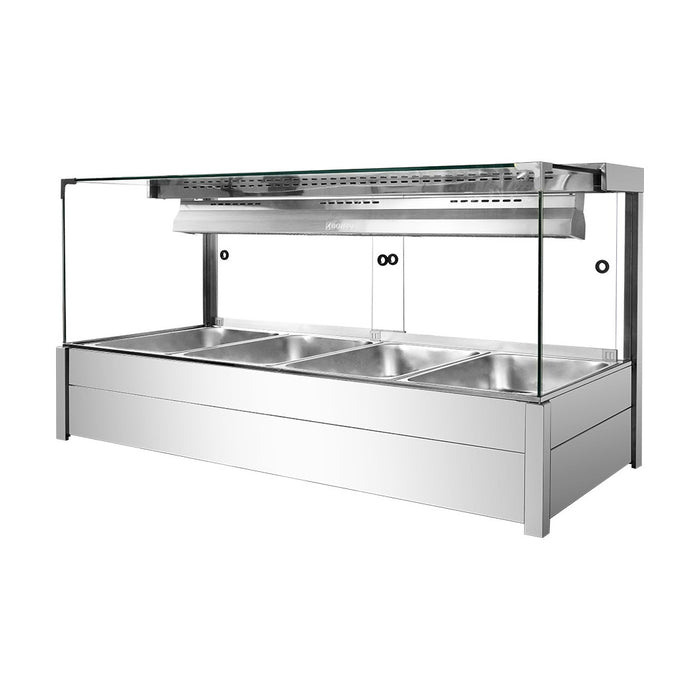 Bonvue Square Countertop Wet & Dry Bain Marie - BM14SC