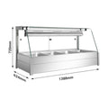 Bonvue Angled Countertop Wet & Dry Bain Marie - BM14TC