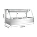 Bonvue Angled Countertop Wet & Dry Bain Marie - BM14TC
