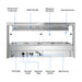 Bonvue Angled Countertop Wet & Dry Bain Marie - BM14TC