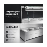 Bonvue Angled Countertop Wet & Dry Bain Marie - BM14TC