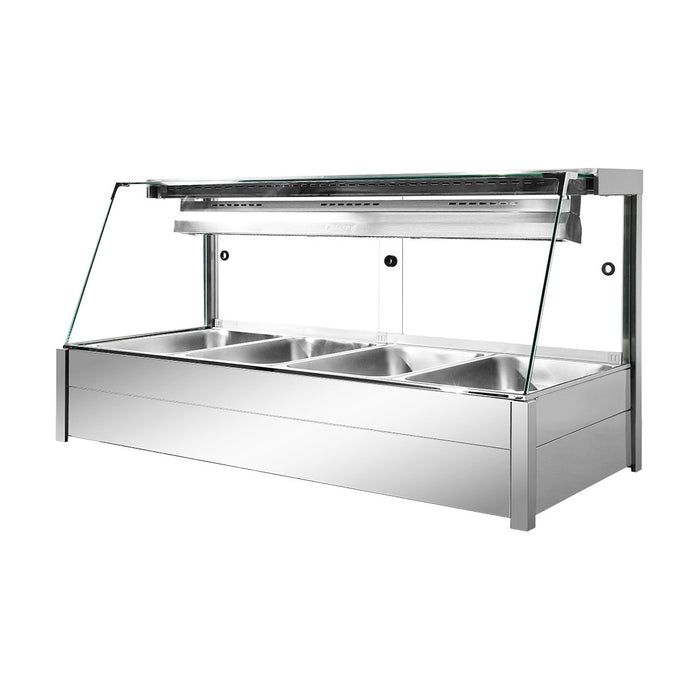 Bonvue Angled Countertop Wet & Dry Bain Marie - BM14TC