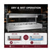 Bonvue Square Countertop Wet & Dry Bain Marie - BM17SC