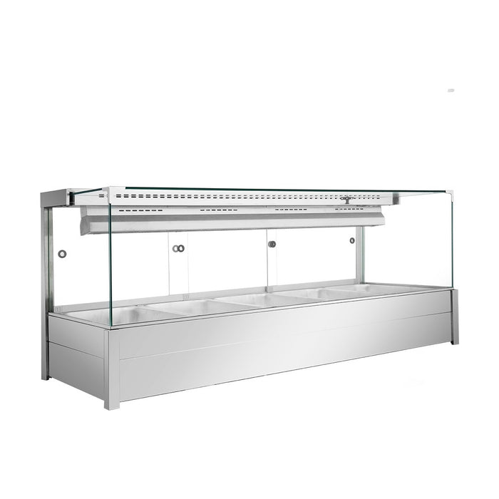 Bonvue Square Countertop Wet & Dry Bain Marie - BM17SC