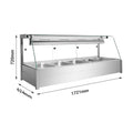Bonvue Angled Countertop Wet & Dry Bain Marie - BM17TC